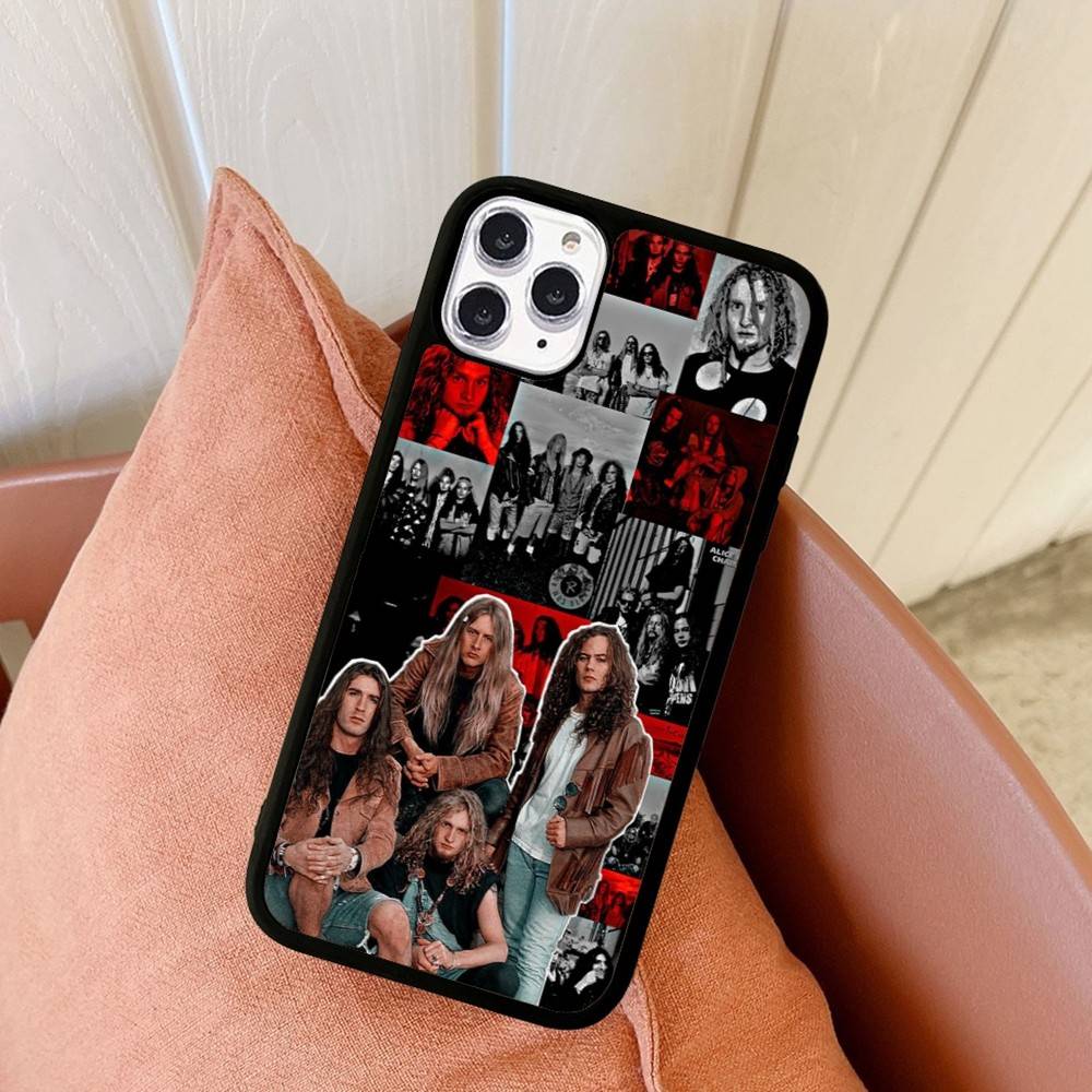 

Music A-Alice In C-Chains For IPhone 17 16 Pro Max Air 15 14 13 12 Mini Plus 11 Hard PC+TPU Phone Back Cover iPhone 12pro max