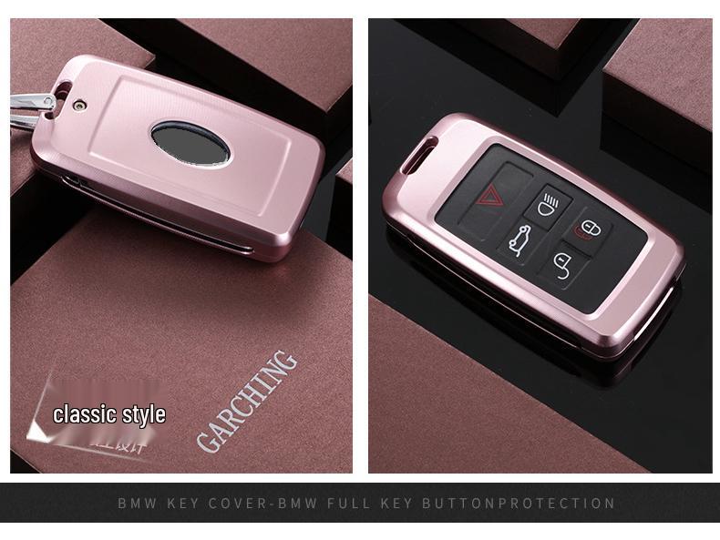 Land Rover & Jaguar Key Case - Metal Alloy Shell for Range Rover & Discovery