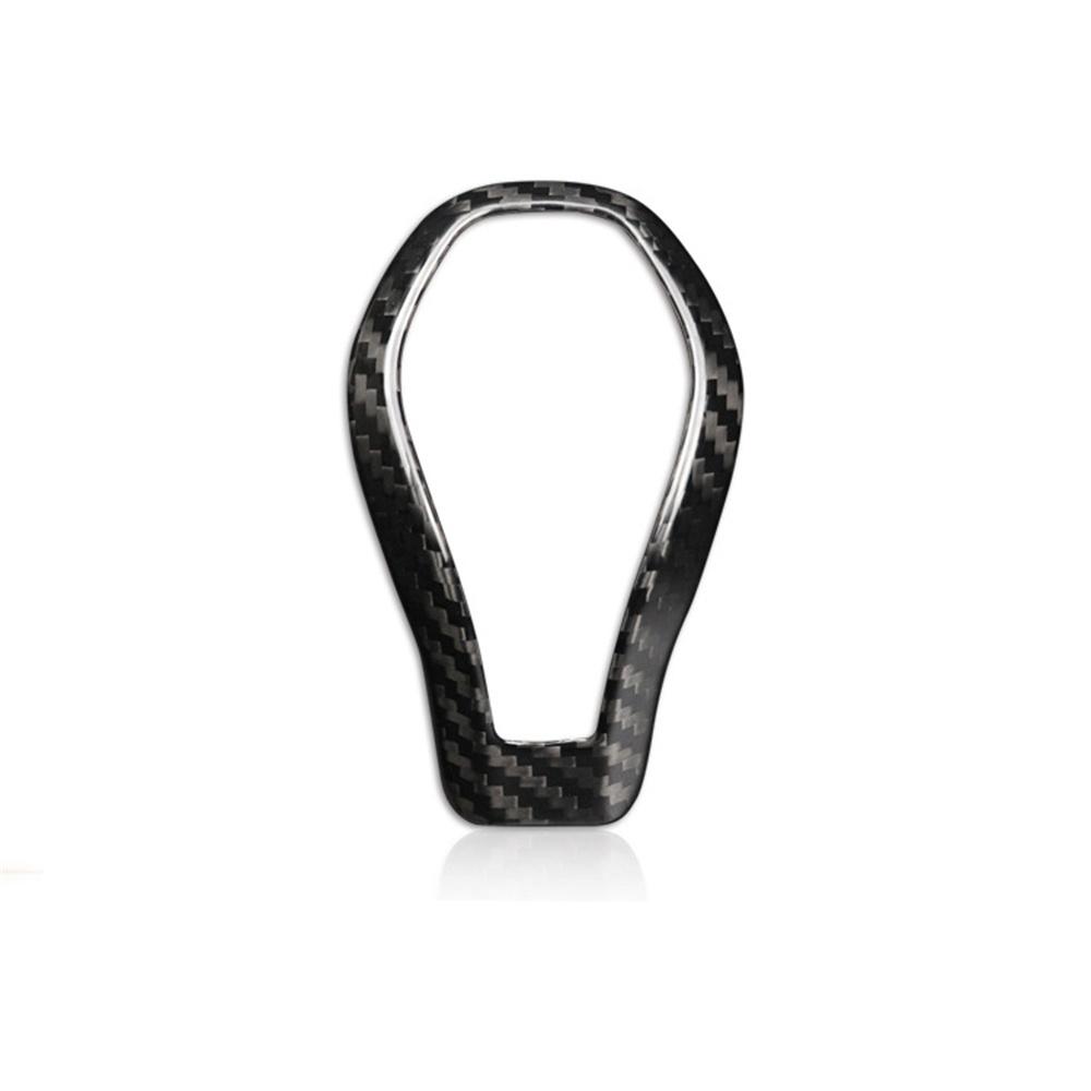 Rear Carbon Fiber Gear Shift Knob Cover Trim For Infiniti QX60 Q60 QX80 2016-22