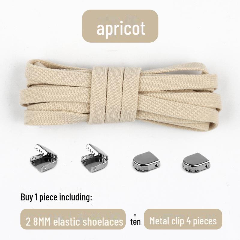 

Черно-белые эластичные шнурки без завязывания для взрослых и детей — идеально подходят для спортивной обуви