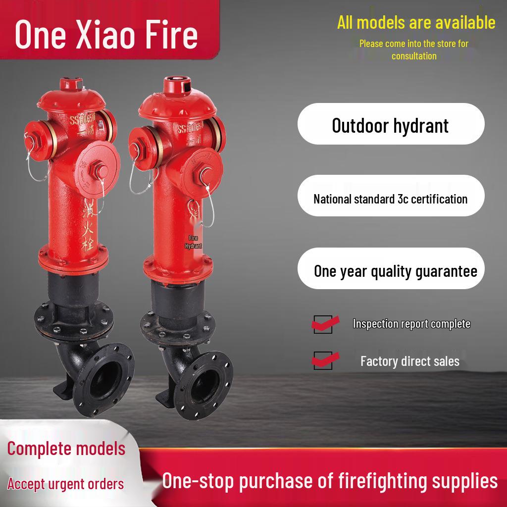 Outdoor Fire Hydrant SS100/65-1.6 National Standard