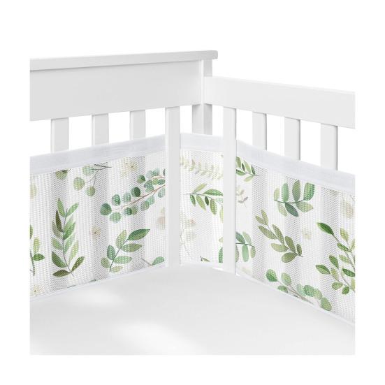 Bed Fence Set Keep Arm Legs Safe Crib Mesh Easy Installation Breathable Crib Guardrail Household Baby Products