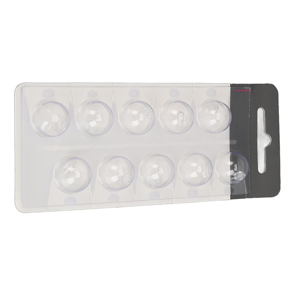 10 Stück Schallverstärker Offene Kuppeln Rund Geformt Weiches Silikon Ohrstöpsel Spitzen Kuppel Set für Oti