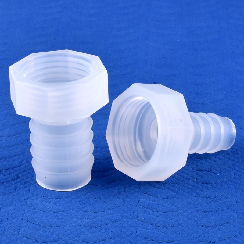 PP Direct Connector G1/2" 3/4" Female Thread To 4~25mm Barb Joint Micro Irrigation Garden Water Pagoda Hose Joint Aquarium Tank Fittings