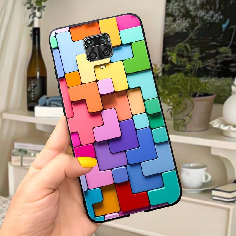 For Xiaomi Redmi Note 9 Pro Case Note9 9S Flowers Silicone Soft TPU Back Cover For Xiaomi Redmi Note 9Pro Max Case Coque Fundas