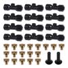 1/4" Atomization Nozzle Kit Orifice 0.2/0.3/0.4/0.5mm Brass Sprayer Head 3/16" Male Thread Tee Garden Lawn Irrigation System Kit