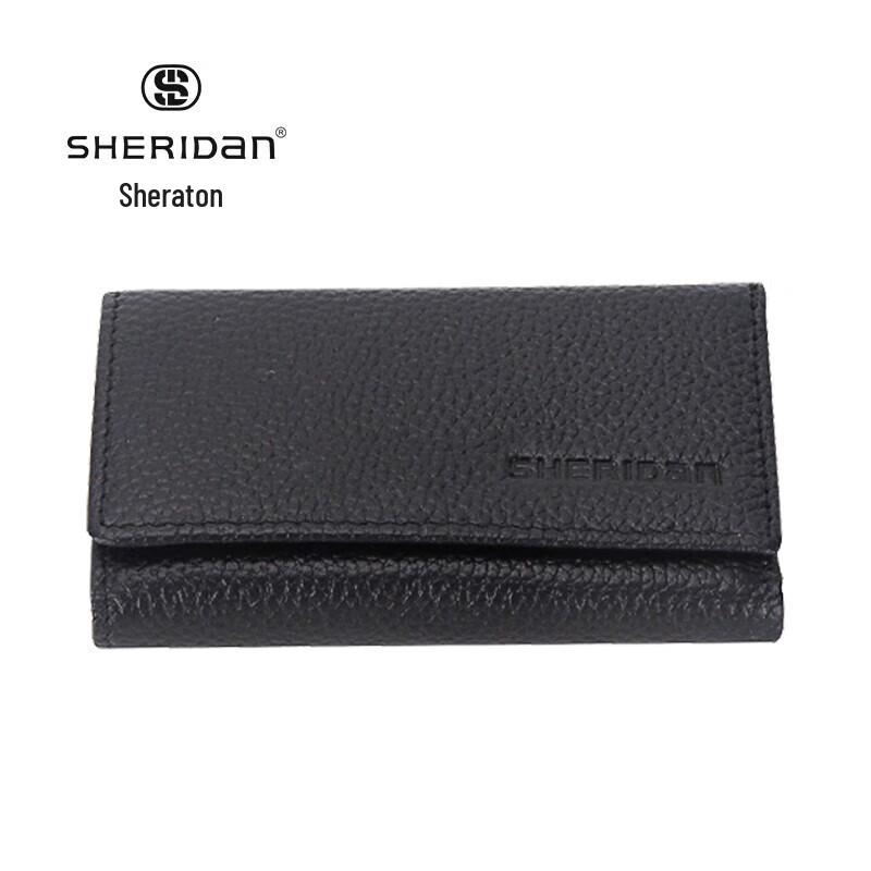 Мужской деловой длинный кожаный кошелек Sheraton Wallet