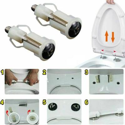 Toilettes Vis de siège de toilette Kit de vis de siège de WC Cache-écrou