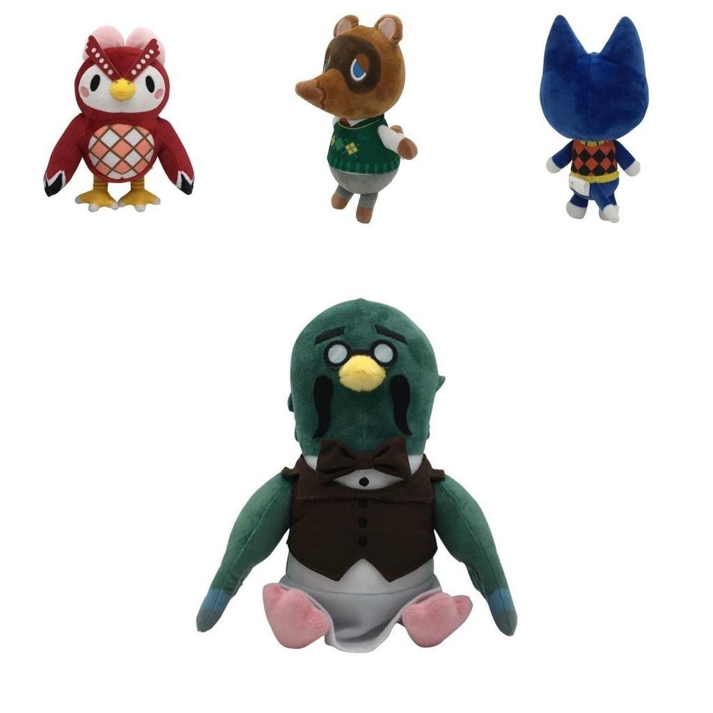 Adorable Animal Crossing Tom Nook Kk Plush Toy Raccoon Soft Stuffed Doll For Kids