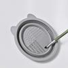 Beauty Makeup Brush Cleaning Bowl Foldable Cosmetic Scrubber Board Makeup Brush Cleaning Mat  Male