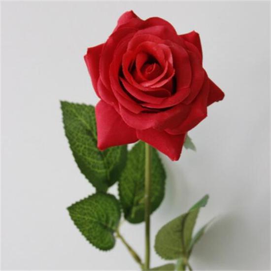 

Латексный цветок 1 головка латексные сенсорные розы цветы свадебный дизайн дома букет декор красный