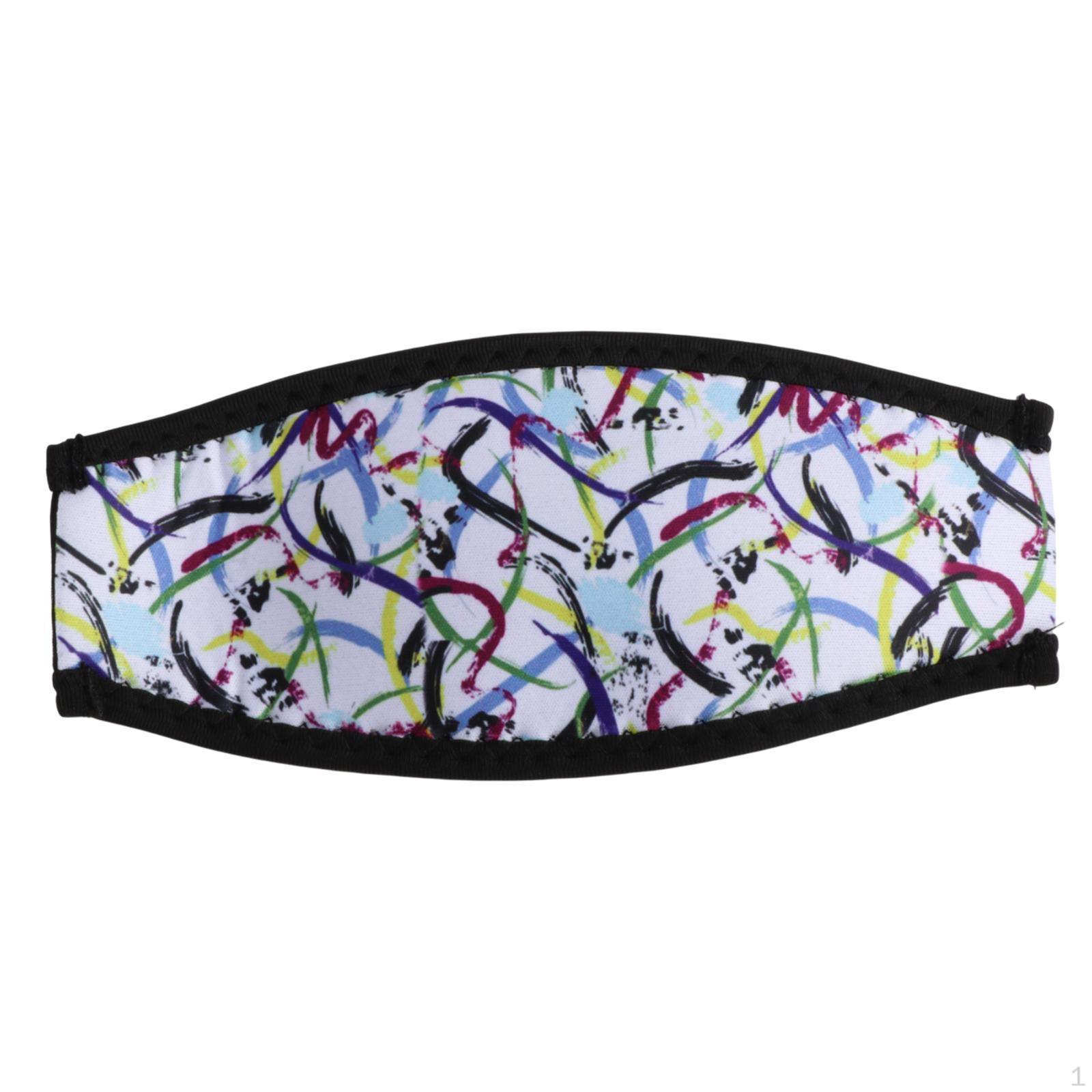 

Ремінець для маски для дайвінгу Неопреновий чохол для маски М який Дорослий Піковий Крок Пітчер Волосся Style E