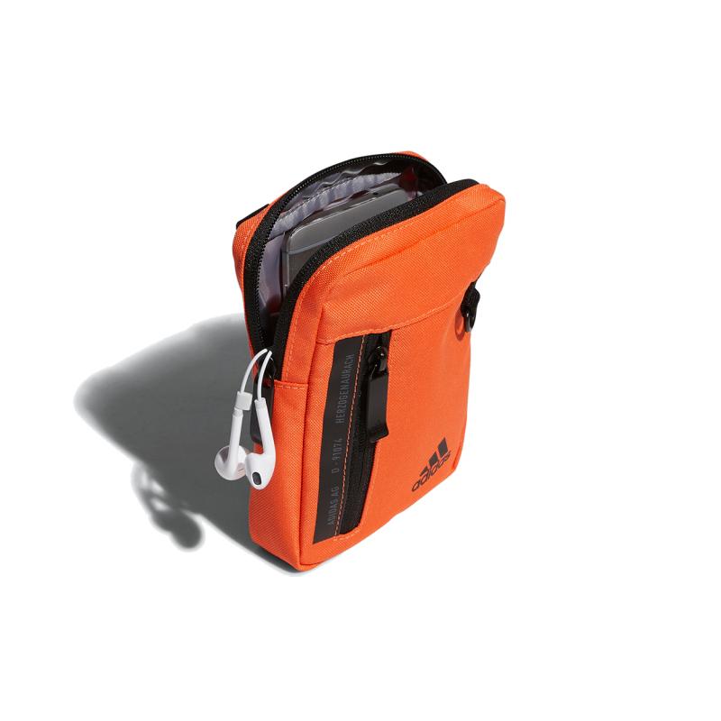 Adidas Recycled Polyester Material Crossbody Bag, Shoulder Bag Regular Unisex Orange Yellow Adidas GN9871