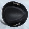 Beret Hat Caps Airline Stewardess Flight Attendant Vintage Hat Black Flat Top Hat Hair Clip Hair Accessories