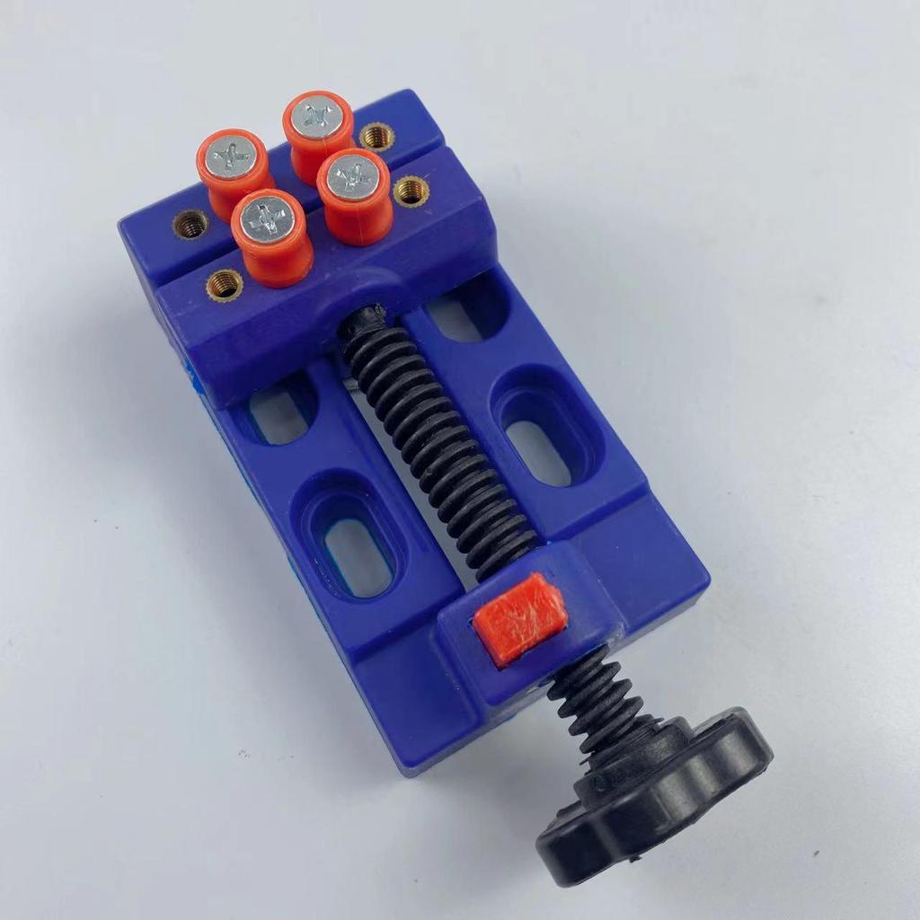 Eight-Hole Parallel Jaw Vise for Walnut Cracking, Bead Fixing, and Watch Repair