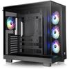 PC Case Without Power Supply - THERMALTAKE - View 380 XL TG ARGB - Mid Tower - ATX Form Factor - 4x120mm A-RGB Included - Black