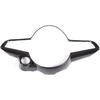 TOYCIDFG Car Steering Wheel Frame Trim Cover Compatible with Alfa Romeo Giulia/Stelvio Interior Accessories ABS Inner Decoration (Carbon Fiber