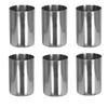 @ Indian Traditional Stainless Steel Glass 300ml For Water Set of 6 Q932 Zr-2786-60%Off