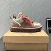 Women Platform Shearling Snow Boots Autumn Winter Warm Plush Lined Casual Board Shoes Thick Sole Winter Fashion Daily Footwear