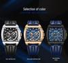 Sanda Men's Waterproof Quartz Watch with Leather Strap - Stylish and Durable Design