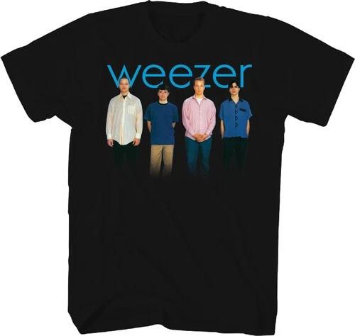Weezer - Weezer - Blue Album Cover T-Shirt - Large Black TS101WZRA3 [New ] Black M
