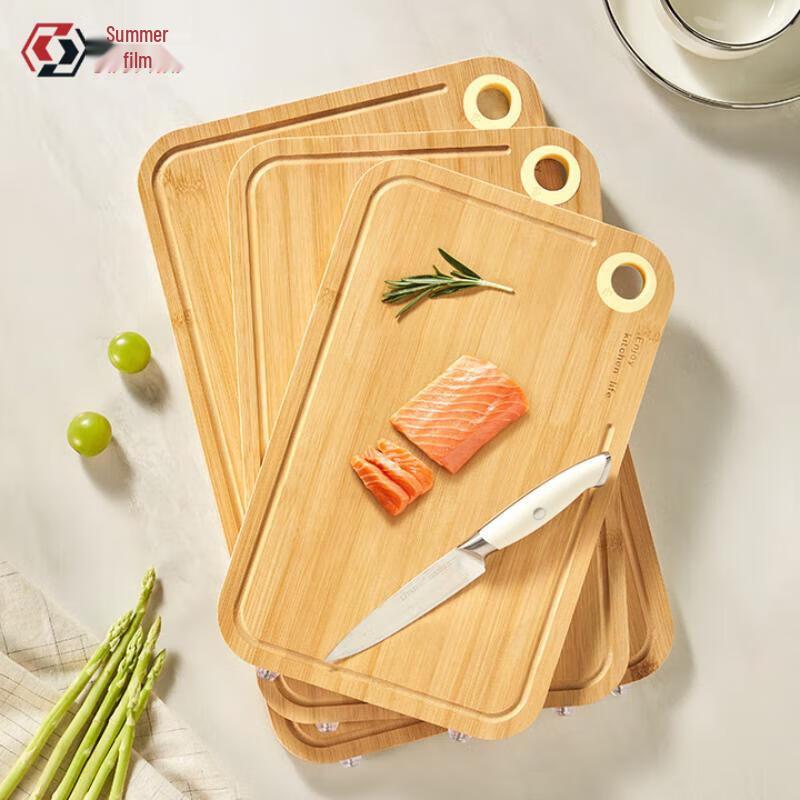 

Huan Yue Multi-Functional Double-Sided Bamboo Cutting Board