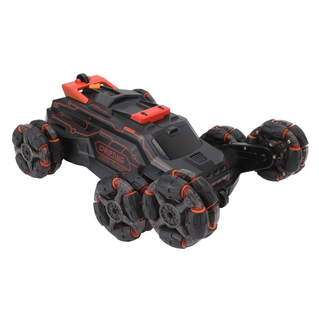 Gesture Sensor RC Car 6 Wheel Drive 360 Degree Rotating Swing Arm 2.4G RC Stunt Car with Light