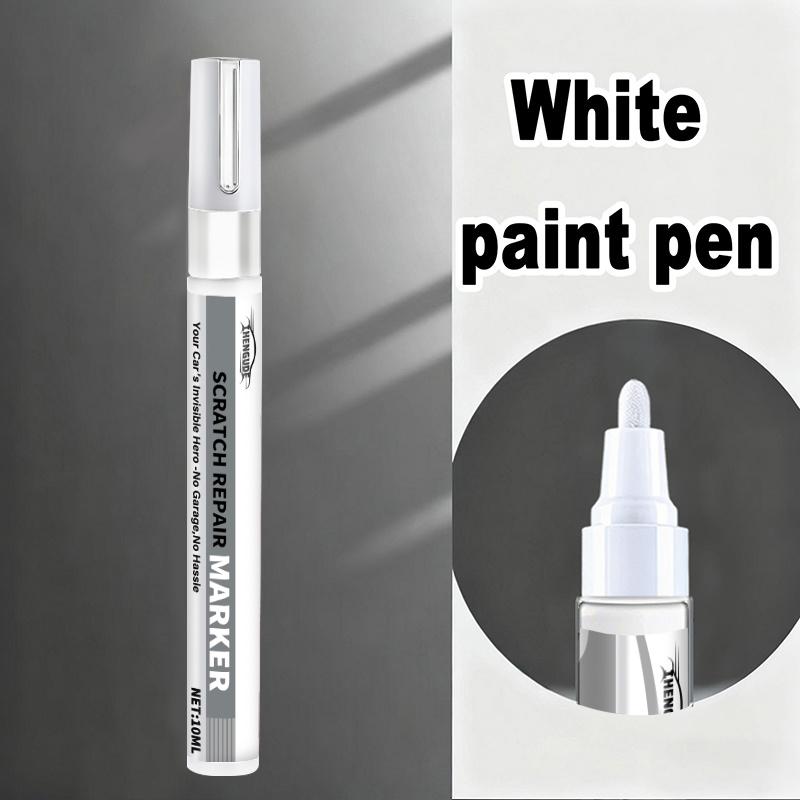

Car Scratch Repair Pen - Self-Use Paint Touch-Up Pen for Cars, Suitable for Repairing Scratches on Dashboards, Car Doors, Trim Strips, Bu білий