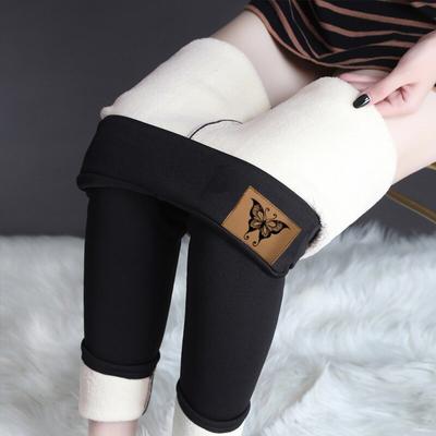 Autumn Slim Fleece S-6XL Legging Pants Women High Waist Wool Pencil Pants Winter Thick Trousers Casual Leggings 28656
