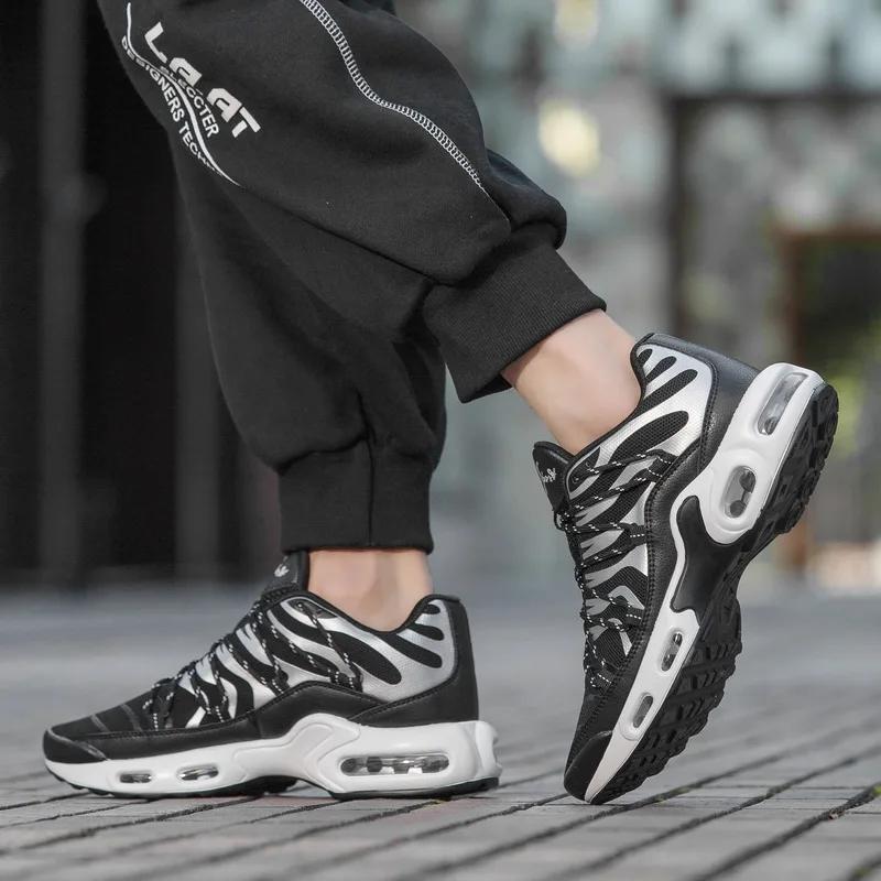 Men Marathon Air Cushion Running Shoes Comfortable Marathon Sports Athletic Sneakers Breathable Lightweight Women Training Shoes