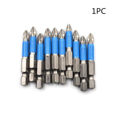 1 Pc Hexagonal Magnetic Non-Slip Long Distance Electric Screwdriver Bit Ph2 50Mm