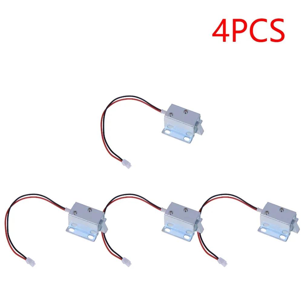2-5 szt. DC 5V-6V 12V Zamek magnetyczny Mini Mały rozmiar Elektromagnes Elektromagnetyczny Elektroniczny Szafka sterująca zamkiem Szuflada Zamek drzwiowy
