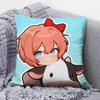Sayori DDLC  Pillow Covers Home Sofa Cushion Covers and Aecorative Custom