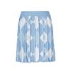 MARTINE GOLF Argyle Knit Pleats Culotte_S/Blue