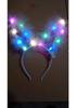 StellaLou Luminous Plush Rabbit Ear Headband & Hair Clip