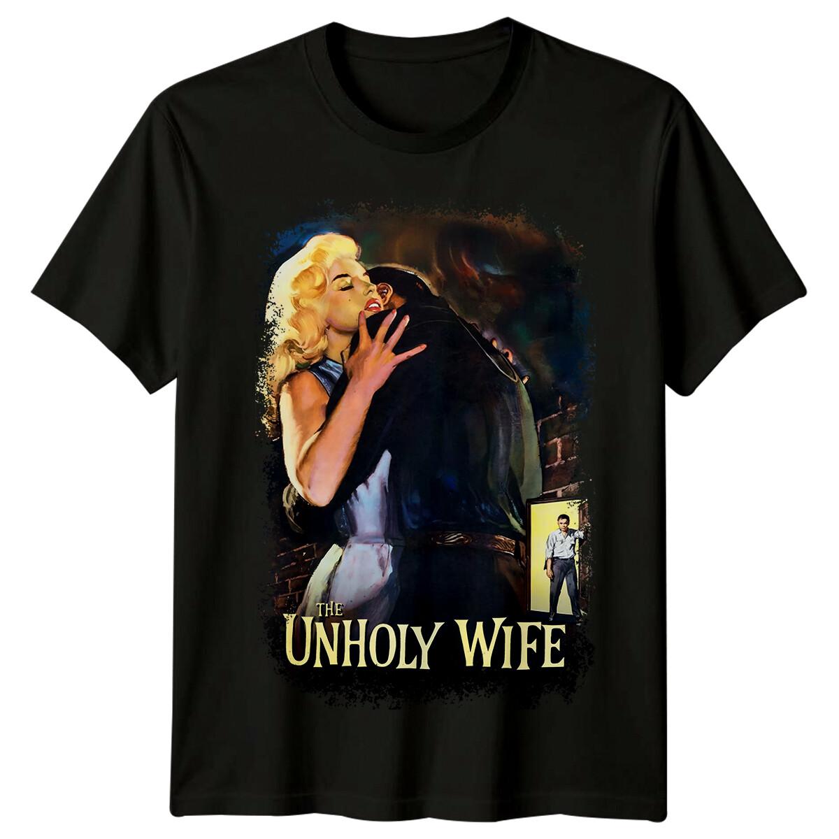 

The Unholy Wife (1957) Movie Poster Inspired T-Shirt Retro Tee Unisex 5XL різнокольоровий