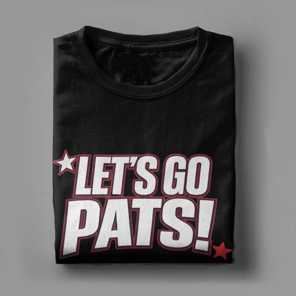 Unisexs Lets Go for Patriots T Shirt 100 Cotton Tops Humorous Short Sleeve Crew Neck Tees Gift TShirts