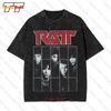 Ratt American Heavy Metal Band Vintage Oversized Tshirt Xsjg