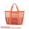 Beach Bag Large Capacity Mesh Tote With Multiuse Design For Travel And Beach Days