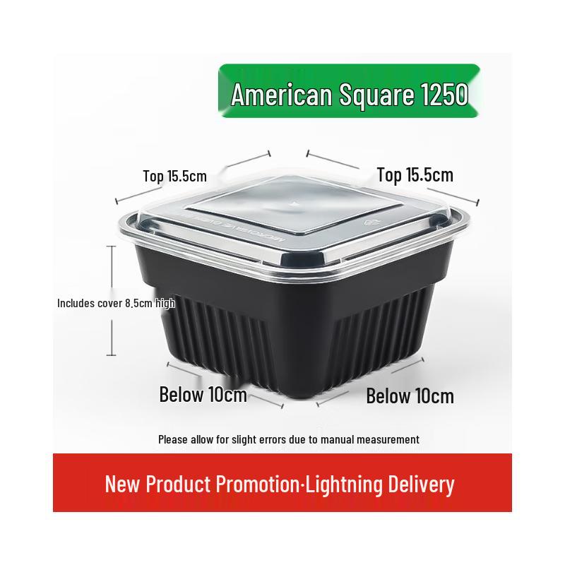 Commercial Square Takeout Containers
