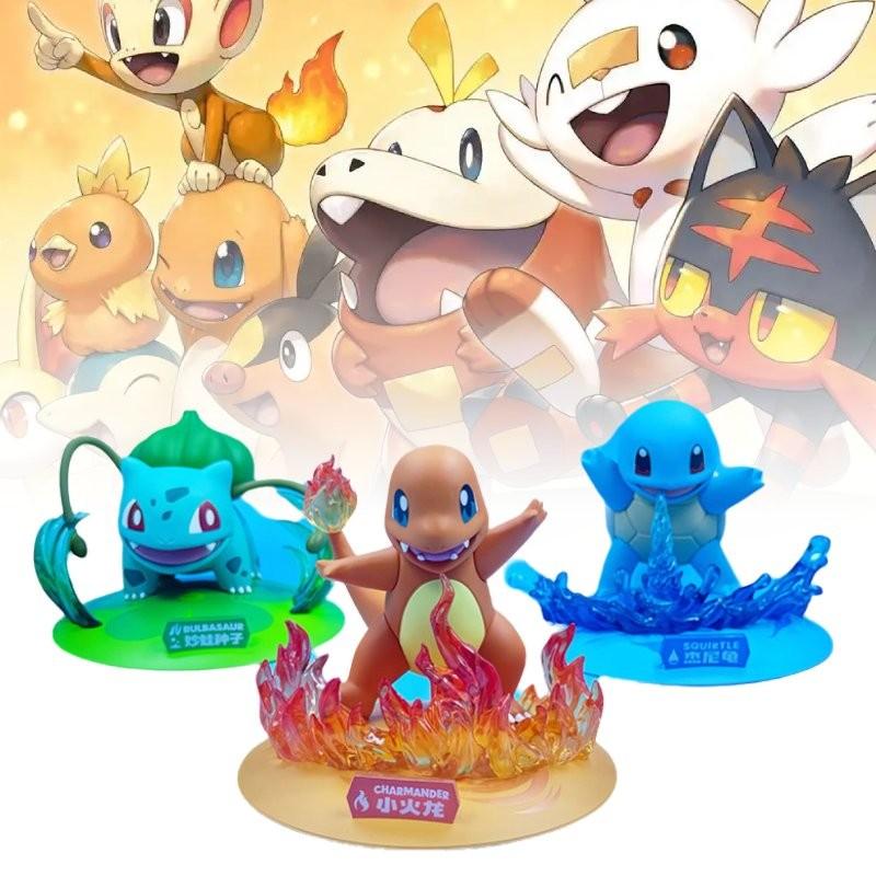 Squirtle Charmander Bulbasaur Toy Model Child Christmas Gift Decoration