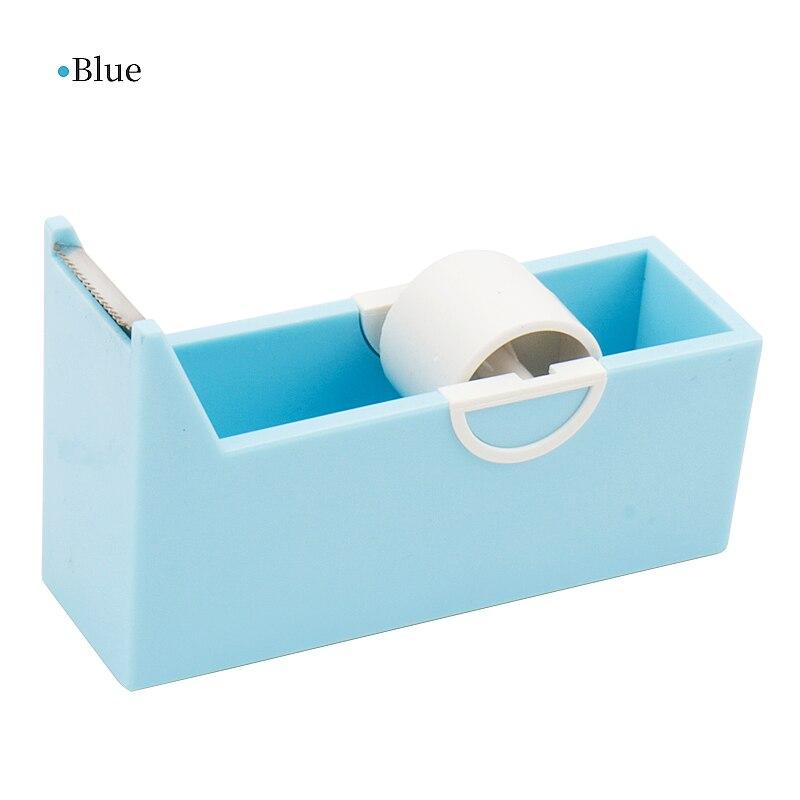 6 Colors Eyelash Extension Tape Holder Base Lash Adhesive Tape Cutter Dispenser Grafting Lash Plastic Rotating Makeup Tool New