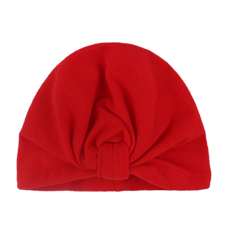 

Autumn and winter baby products children s hats knotted bohemian Indian hats baby fontanelle hats adjustable