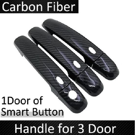 

Black Carbon Fiber for Suzuki Grand Vitara Grand Nomade Escudo 2006~2014 2010 2011 2012 2013 Door Handle Cover Car Accessories 3 Door 3 Buttons