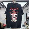 Seltene Gulch Band Kollektion Schwarzes Baumwoll Unisex T-Shirt Nachdruck S-5XL