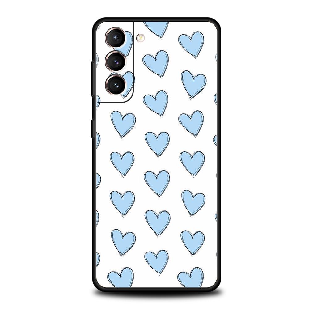 Cute Cartoon Candy Painted Phone Case For Samsung Galaxy S24 S23 S22 S20 Ultra S21 FE 5G S10 S9 Plus S10E S8 Soft Silicone Cover