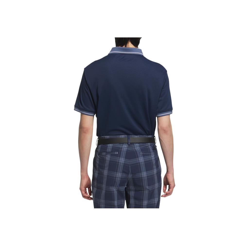 Adidas Heat.Rdy Versatile Simple Short Sleeve Polo Shirt Men Polo Shirts Navy-Blue JF6298