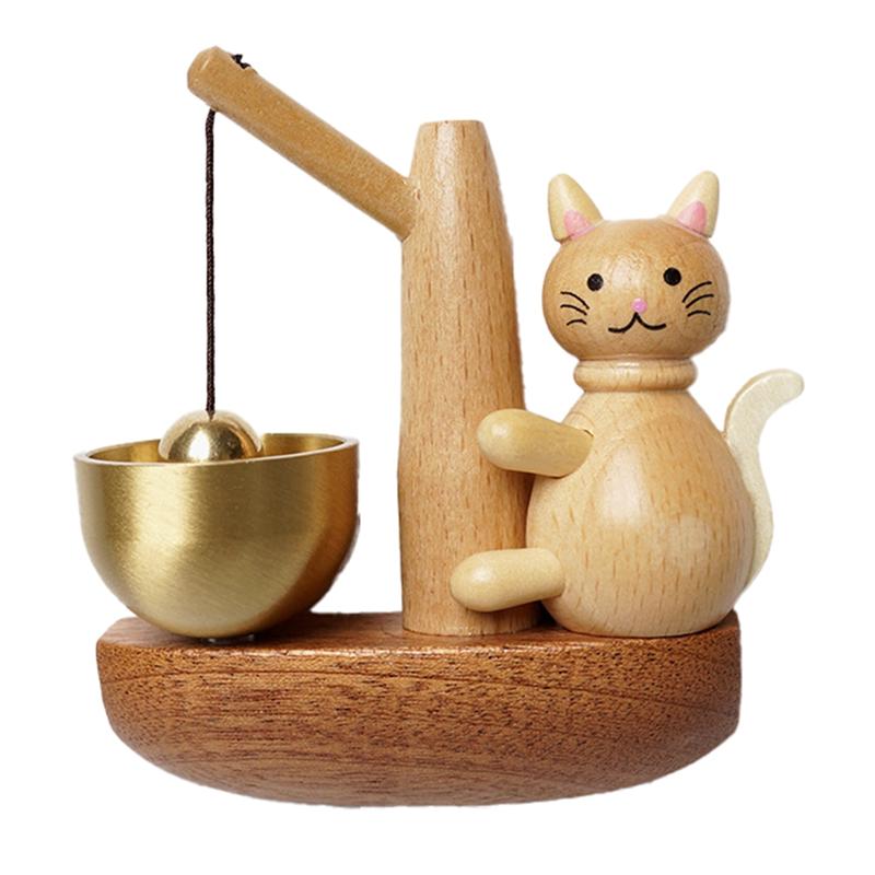 

Деревянный дверной колокольчик, колокольчик ветра, декор комнаты, садовый ландшафтный колокольчик, напоминание для продавца