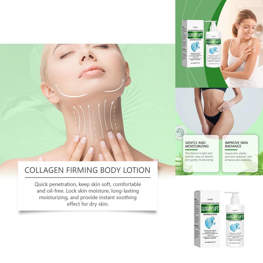 Ouhoe Firming Body Lotion Gentle Hydrating Moisturizer For Dry Skin With Tightening Effect