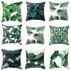 Fashion Tropical Plant Pillow Cover Office Waist Support Sofa Cushion Cover Home Decoration Cushion Cover